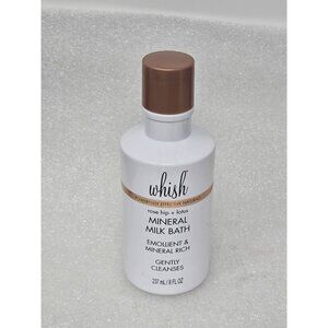 Whish Rose Hip & Lotus Mineral Milk Bath 237ml Hydrating & Cleansing